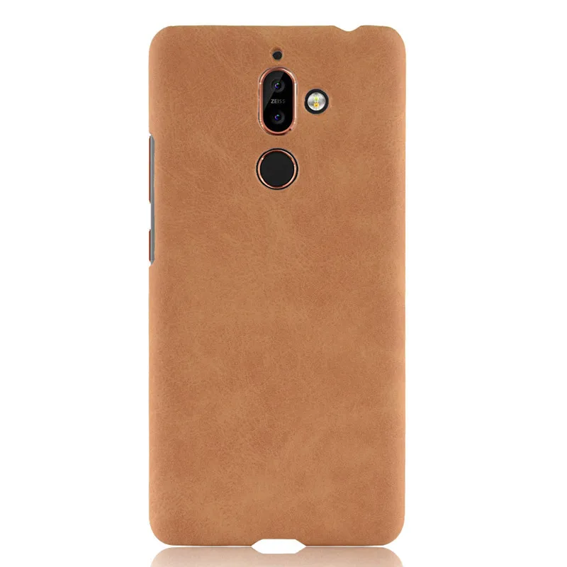 For Nokia 7 plus Case Nokia 7 plus Case PU Leather Hard Plastic Back Cover Phone Case For Nokia7 plus TA-1046 TA-1055 TA-1051 (16)
