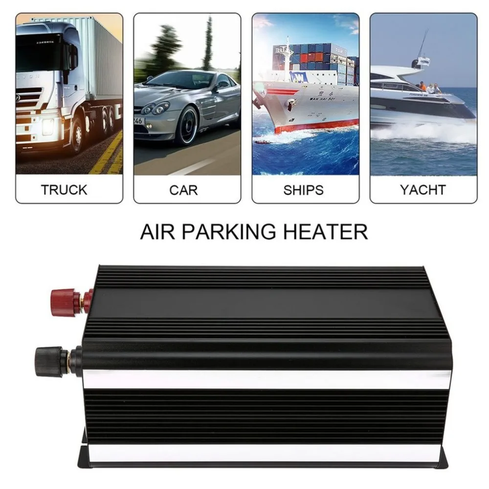 

12V 3/5/8KW Parking Diesel Air Heater Single-hole Digital Switch with Muffler Universal For Tank Vent Duct Thermostat Caravan