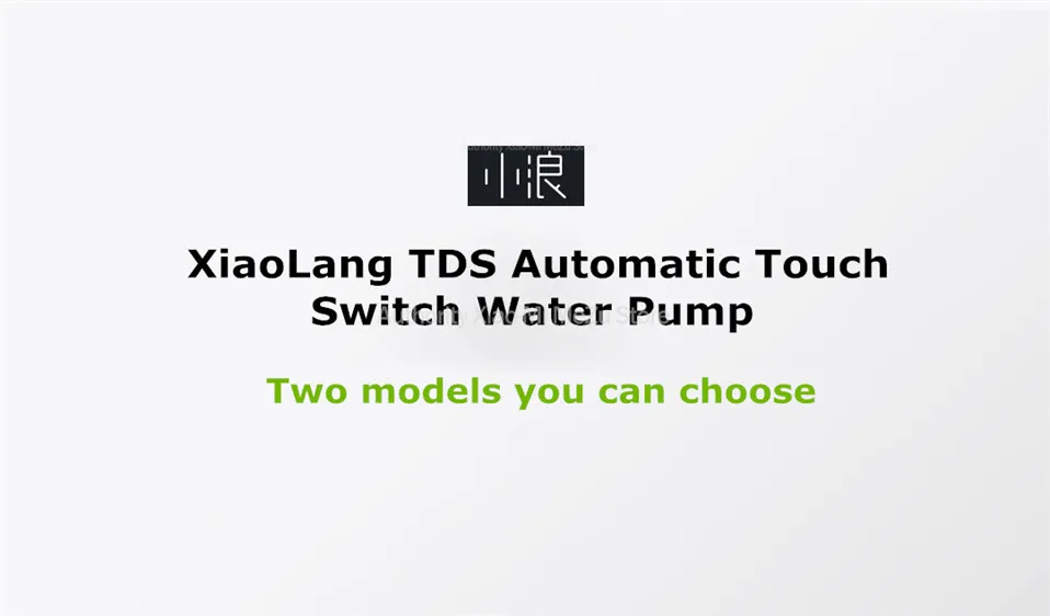 Xiaomi Автоматический Портативный водяной насос XiaoLang TDS мини сенсорный выключатель беспроводной Перезаряжаемый Электрический диспенсер водяной насос