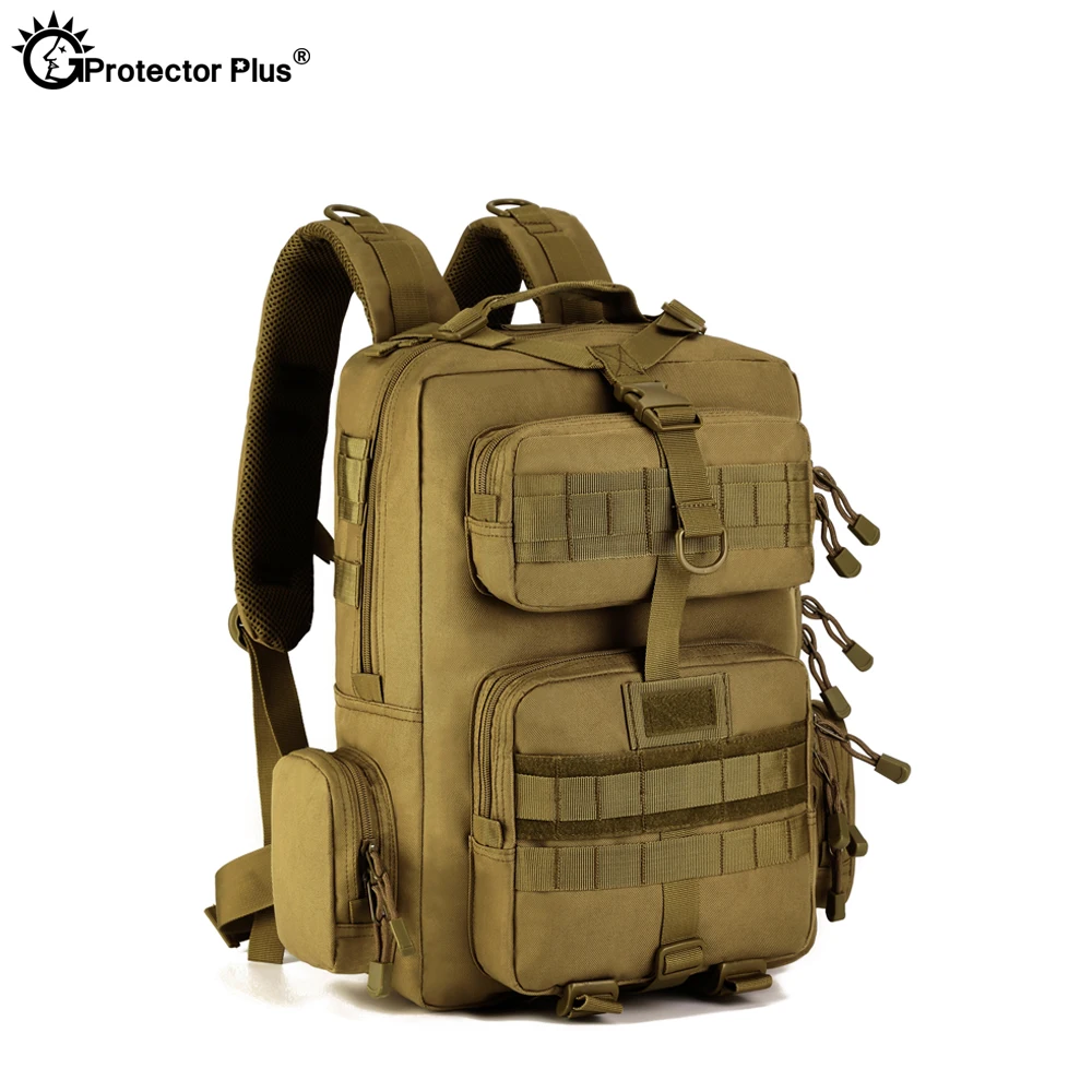 

PROTECTOR PLUS Military MOLLE Backpack Tactical Gun Bag Desert Patrol Backpack Camo Hunting High Quality Outdoor Travel Army