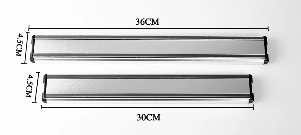 XITUO алюминиевый сплав держатель кухонного ножа Высокое качество кухонный нож шеф-повара Кливер Магнитный домашний отель кухонный металлический держатель инструмента