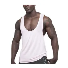 Новые мужские майки хлопчатобумажные повседневные топы без рукавов воздухопроницаемость быстросохнущая майка для бега Бодибилдинг Спортзал одежда для фитнеса