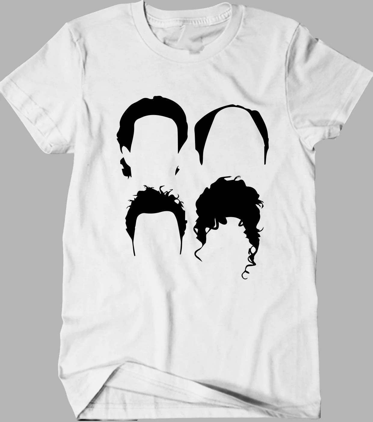 Seinfeld Cast Seinfeld White Shirt ***Free Shipping*** cat windbreaker