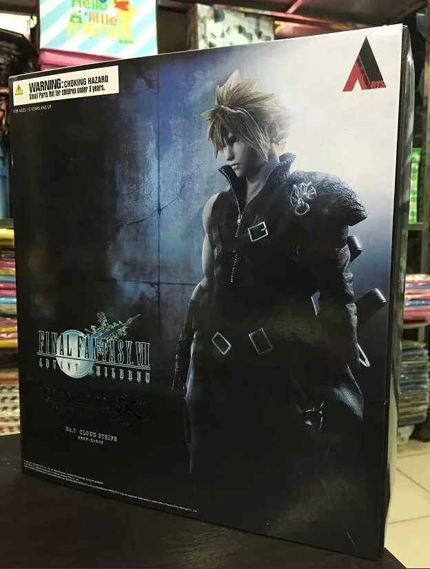 Final Fantasy фигурка игра искусство Kai Cloud Strife Коллекция Модель игрушка игры ИСКУССТВО Final Fantasy Cloud Strife Playarts PA34