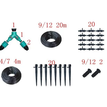 

20M 9/12 Capillary Suits Eight Holes Short Ground Can Be Adjusted Automatic Watering The Flowers Garden Irrigation System
