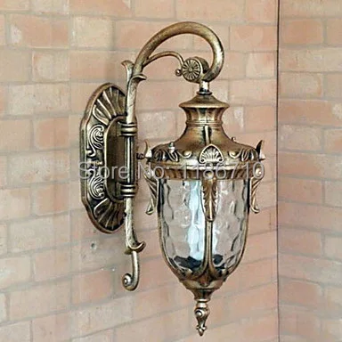Европейский настенный светильник, водонепроницаемый наружный настенный светильник, наружный садовый светильник, лампа для балкона, водонепроницаемая лампа