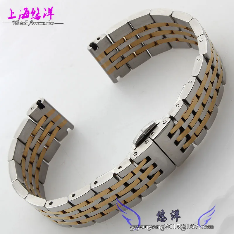 Watch accessories Apply to men s watch 1853 steel strap t41 force Locke 19 20 mm