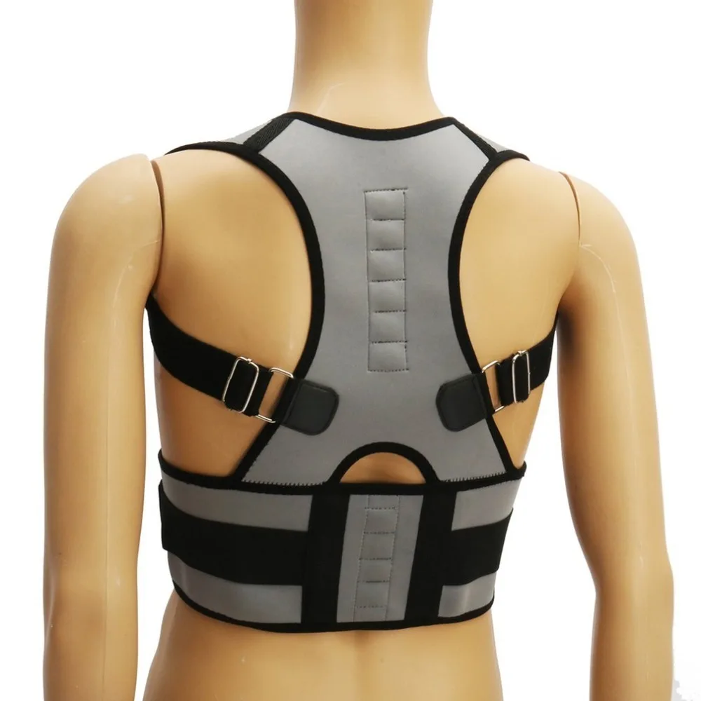 Adjustable Posture Corrector All In One Back Support Shoulder Lumbar Brace Belt Strap Universal for Men 1 Adjustable Posture Corrector All In One Back Support Shoulder Lumbar Brace Belt Strap Universal for Men 3