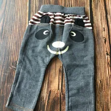 1 шт./лот) хлопок мягкие брюки для детей 0-4 лет 73-110 см