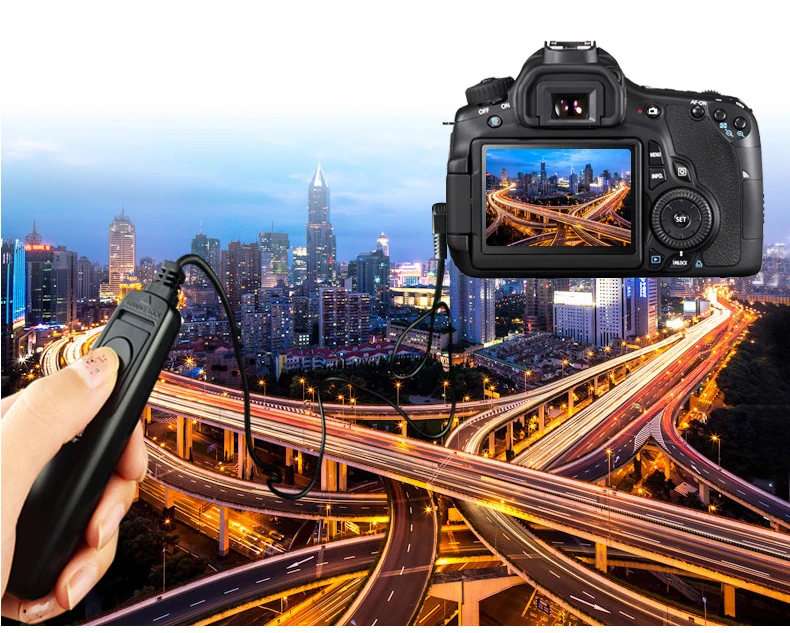 Sidande цифровой проводной/кабель камеры пульт дистанционного управления спуска затвора для Canon Nikon sony samsung Pentax и т. Д