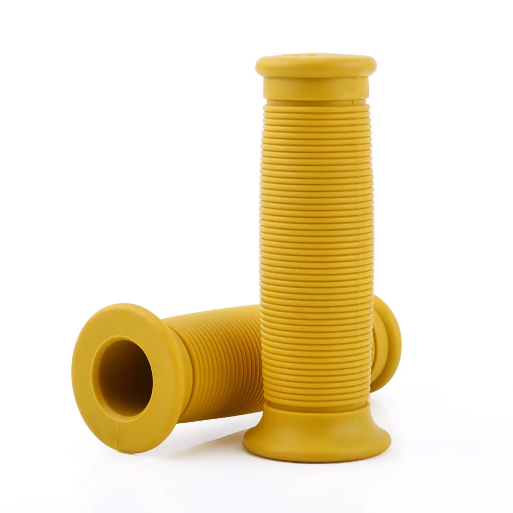 1 Pair Motorcycle Handlebars Vintage Hand Grips 7/8" 22mm Universal