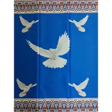 Нигерийская Анкара африканская хлопок воск печатает ткань высокого качества 6 ярдов большая птица животный дизайн африканская ткань для платья