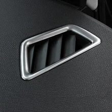 Tampa moldável para saída de ar condicionado, tampa cromada interna para saída de ar para peugeot pçs/set 5008 3008 3008gt 2017 2