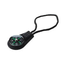 Мини Путешествия альпинизма Портативный Компас с шнурком