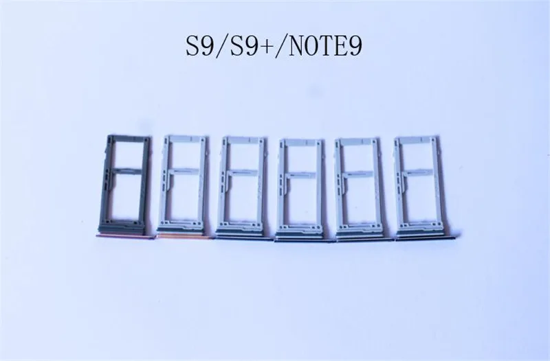 10 шт./лот для Samsung Galaxy S9 G960F S9Plus слот SIM карты SD лоток держатель адаптер одиночный и