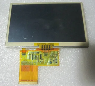 Tela lcd tft 50 peças, 4.3 polegadas 45p com painel touch LTE430WQ F0C ...