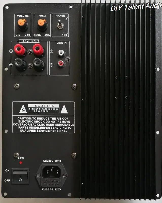 300W Subwoofer power amplifier board 