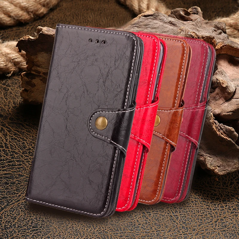 

Retro Leather Flip Wallet Case For Xiaomi Redmi 5 Plus Flip Cover Luxury Business Mobile Phone Case For Xiomi Redmi Note 4 4X 5A