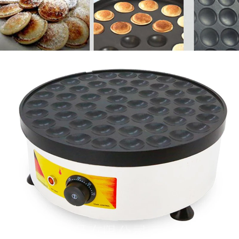 

Free shipping Electric Poffertjes Grill Mini Muffin Waffle Pancake Round Machine