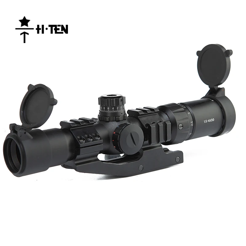 HTEN 1.5 5X30EG Hunting Riflescopes Sight Tactical Optics Airsoft Air