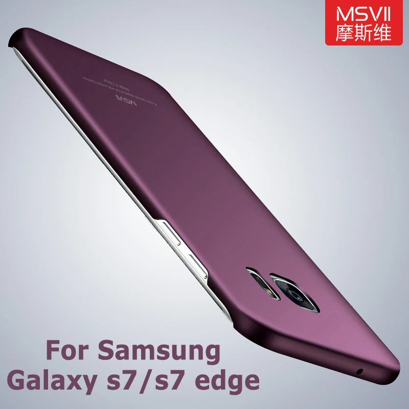 Для samsung Galaxy S7 Edge чехол MSVII Coque для samsung Galaxy s8 Plus чехол S7 S8 Edge скраб чехол для samsung S8 S7 Edge чехол s