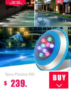 Подводный свет PAR56 RGB светодиодный свет для бассейна Смола Fil светодиодный Piscina настенный светильник FocoPool 12 В IP68 12 Вт пруд