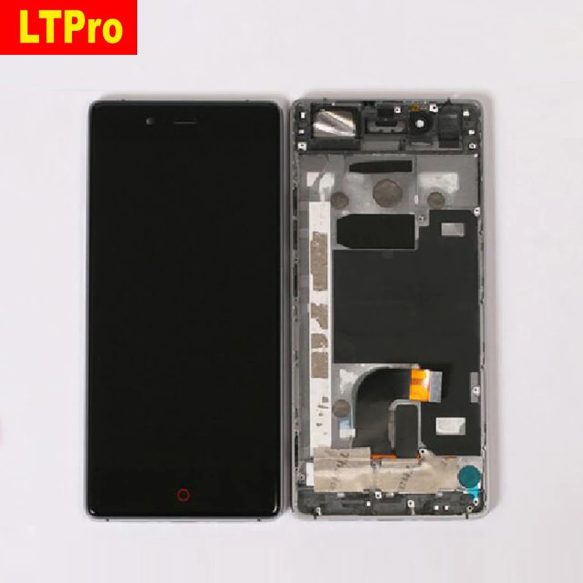 

Original Best Working LCD Display Touch Screen Digitizer Assembly with Frame For ZTE Nubia Z9 NX508J Phone Sensor Replacement