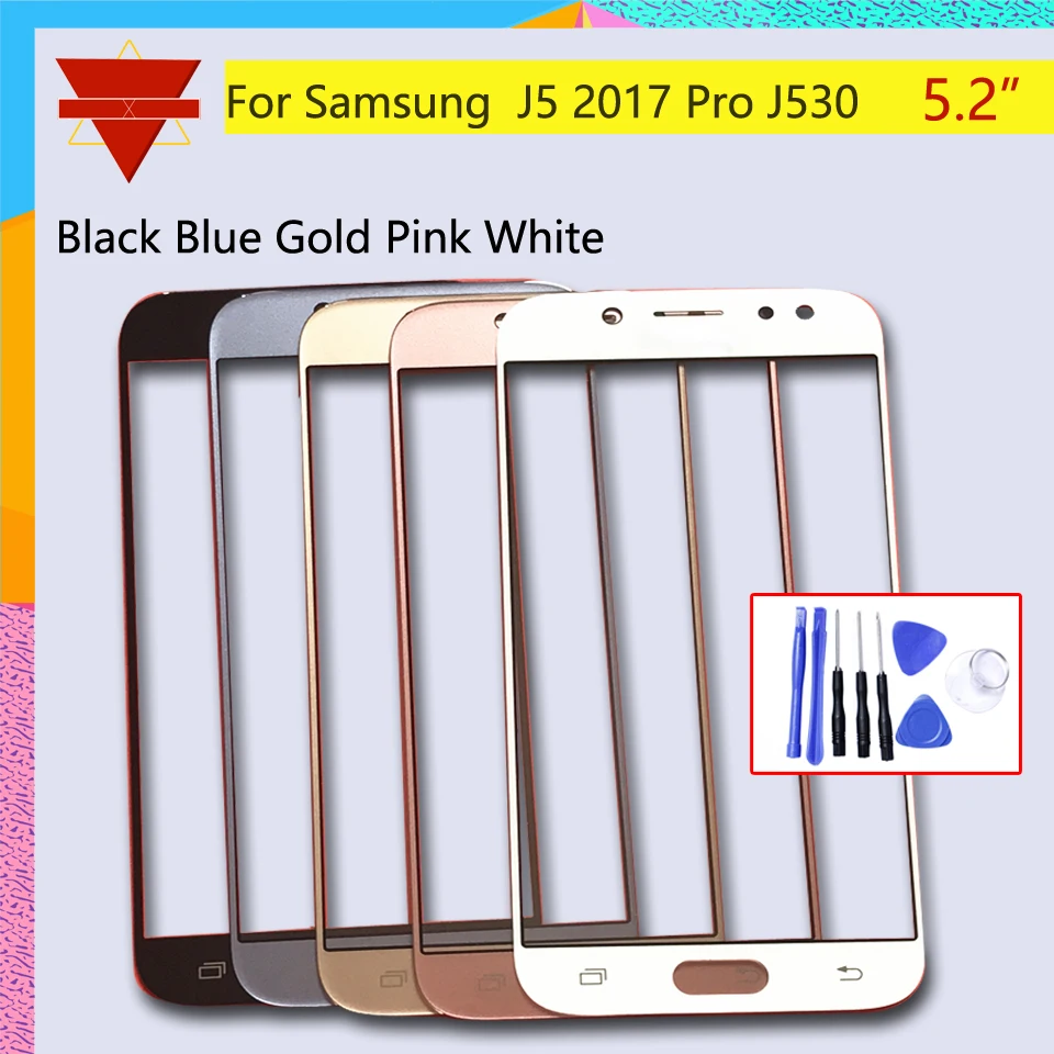 

5.2"New J530 For Samsung Galaxy J5 Pro 2015 J530 Touch Screen Front Glass Panel TouchScreen LCD Outer Lens J5 Pro