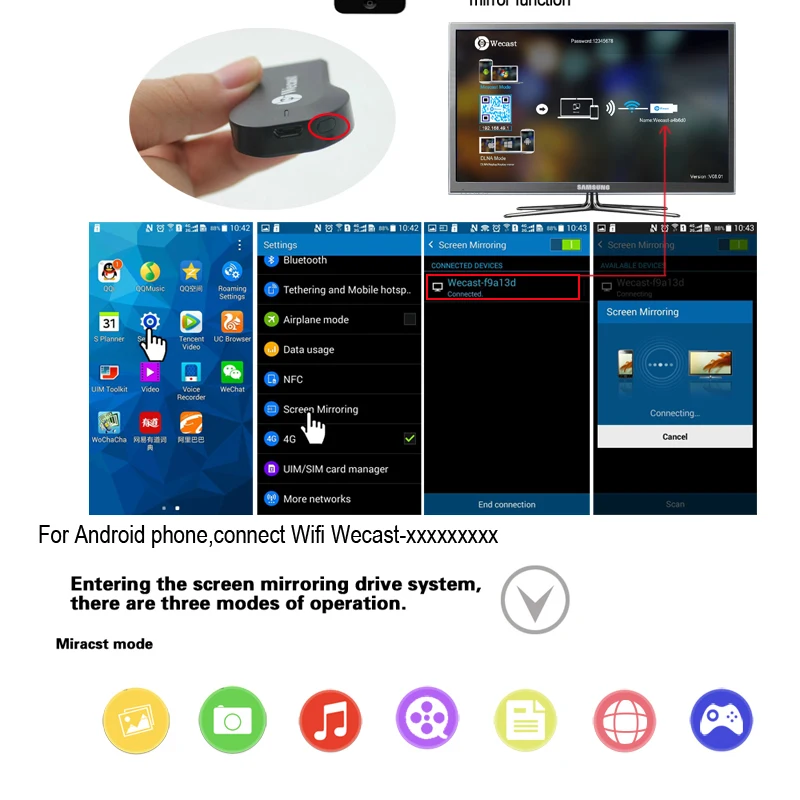 Cheap miracast dongle