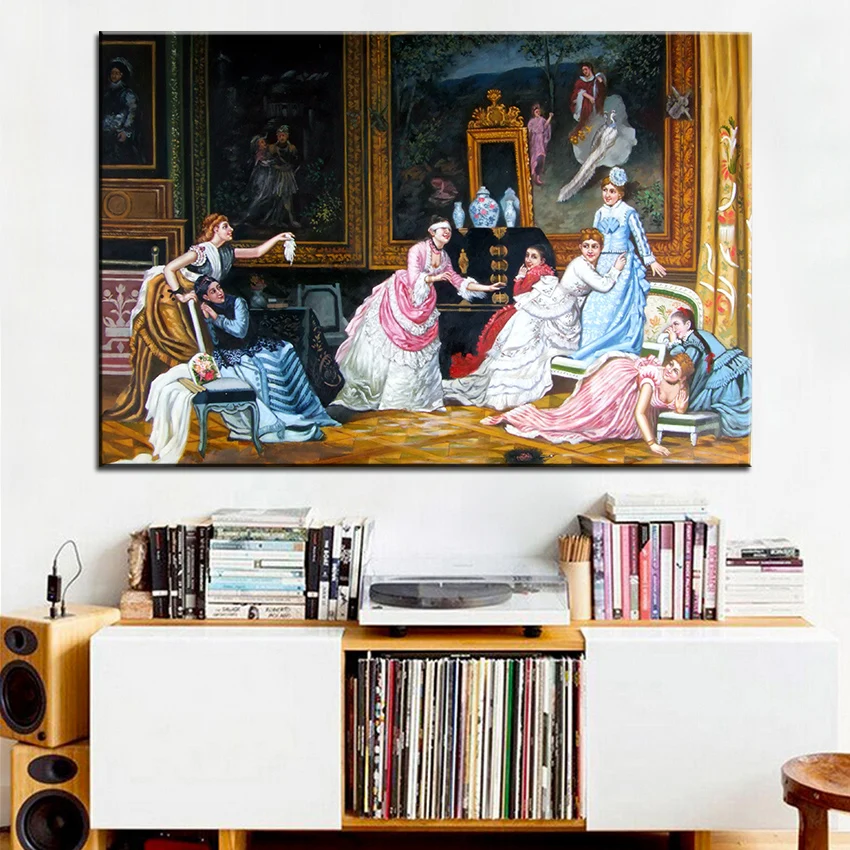 Large sizes NO 386 Classic Portrait Wall paper canvas for wall art