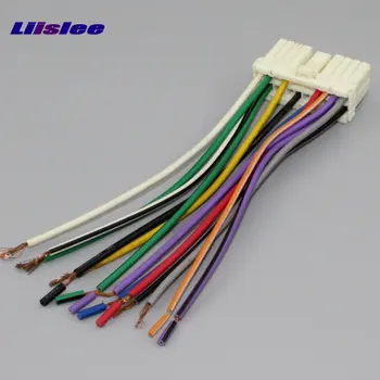 

Liislee Car CD DVD Player Power Wire Cable For SsangYong Actyon For Chevrolet Spark Plugs Into Factory Radio DIN Female