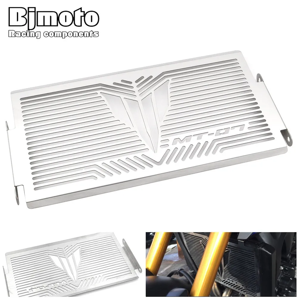 

BJMOTO Motorcycle Stainless Steel Radiator Guard Cover Protector For Yamaha MT07 MT 07 MT-07 2014-2017