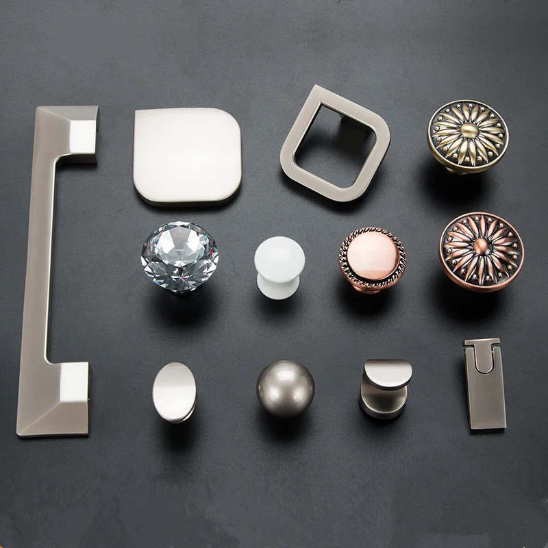

variety style Cabinet Knobs and handle Door Pull Wardrobe Cupboard Handle Drawer Pull Single and Double hole furniture Hardware