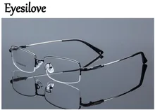 Eyesilove metal Finished myopia glasses Nearsighted Glasses prescription glasses for men women eyewear diopter from -1.0 to -6.0