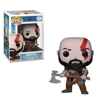 

POP New Style God of War Kratos toy Pvc Action Figures brinquedos Collection Model toys for Children Birthday gift