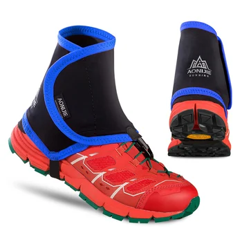 

AONIJIE Men Women Outdoor Shoe Cover High Trail Running Reflective Gaiters Jogging Marathon Hiking Protective Sandproof Wrap