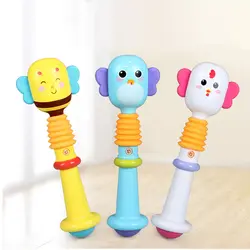 Познавательные десны игрушки ручные колокольчики успокаивающий Детский Игрушка Головоломка встряхнуть игрушки раннее образование