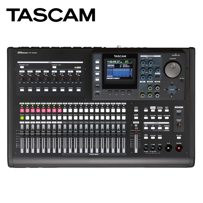 TASCAM DP32SD DP-32SD многотрековый аудио цифровой рекордер мастер-лента производство смешанных эффектов запись рабочей станции микшер