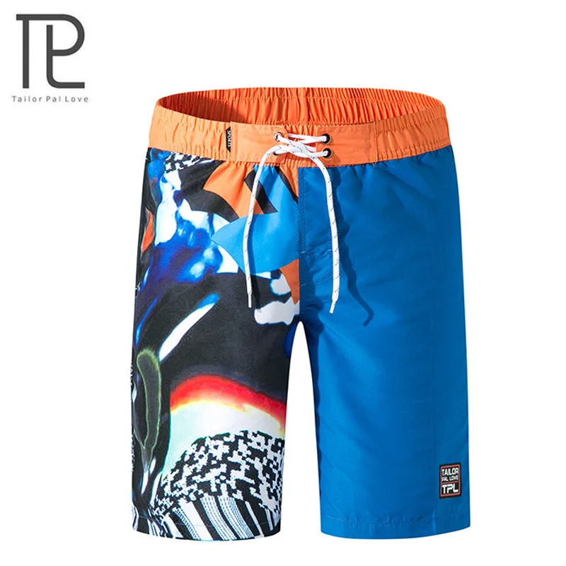 Calções de Banho de Praia Calções de Praia Calções de Praia de Secagem Esportes de Verão Curto para Natação Secagem Rápida Beachwear Boardshorts Surf Corrida de