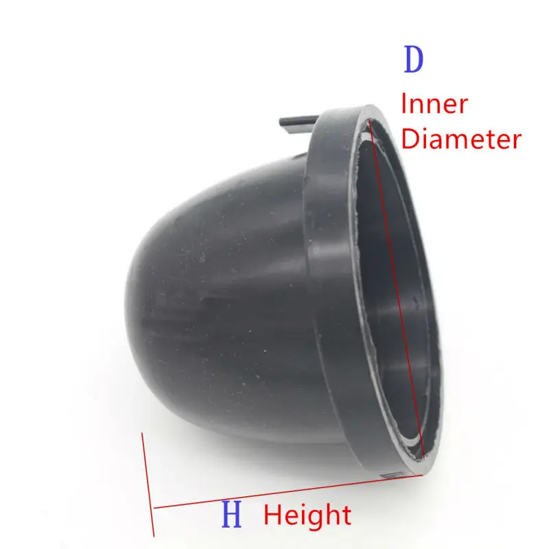 HID LED headlight car dust cover rubber waterproof sealing headlight cover car styling accessories 2