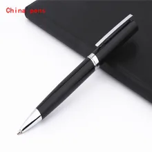 Роскошное Качество 022 черный цвет Бизнес Офис Средний Перо Шариковая ручка новинка