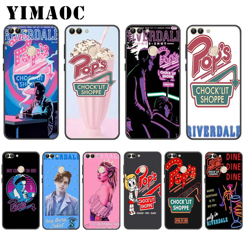 

YIMAOC Pop's Chock'lit Shoppe Riverdale Soft Case for Huawei P20 P30 Lite Mini Plus Pro P Smart 2019