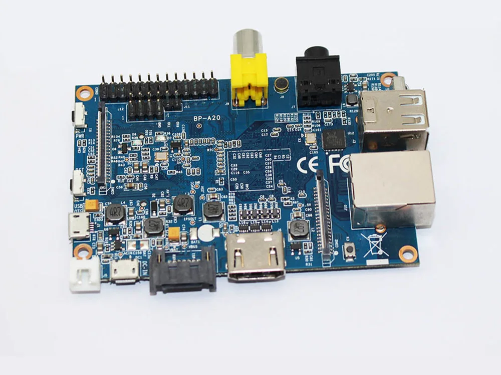 Banana Pi BPI M1 A20 двухъядерный 1 ГБ ОЗУ с открытым исходным кодом макетная плата одноплатный компьютер Совместимость с raspberry pi