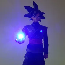 Goku Black Light Up Dragon Ball Z Black Son Zamasu LED Light Up (15 CM) dbz