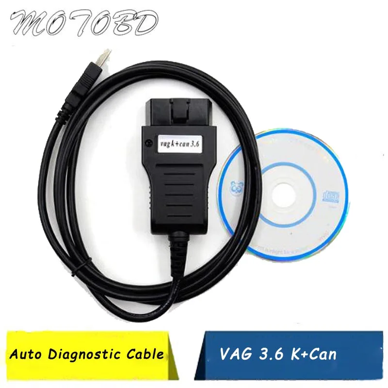 

VAG K+CAN COMMANDER 3.6 for ObdTooL VAG Diagnostic Tool vag k can commander 3.6 Free shipping Vag 3.6