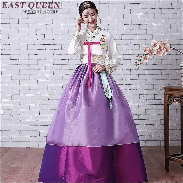 Korean Traditional Dress 2018 Hanbok Korean Traditional Dress 2018 Hanbok Clothing National Costume Aa1562z