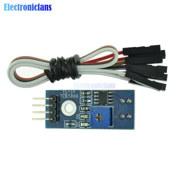

1 Set LM393 IR Infrared Line Track Sensor TCRT5000 Obstacle Avoidance Module Board Photoelectric Switch Barrier With Line