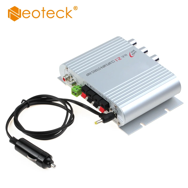 Mini Digital Amplifier 2 Channels Stereo HiFi Audio MP3