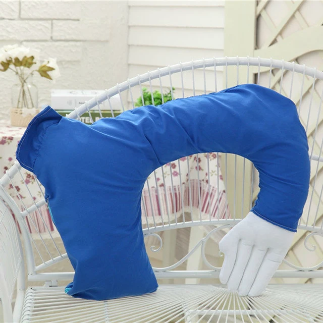Lovely Boyfriend Arm Pillow Plush Toys Soft Stuffed Muscle Arm Sleeping Hug Pillow Doll Funny