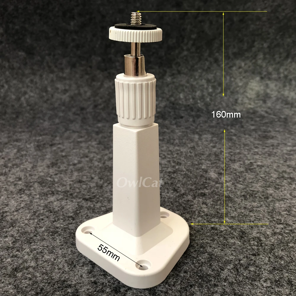 

1PCS Wall Mount Bracket 180 degree angle adjust Installation Mount Holder CCTV Camera Stand For Security Surveillance Camera